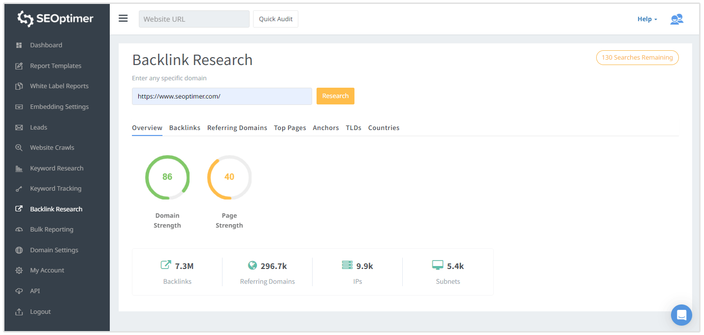 backlink araştırma modülü